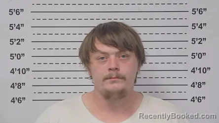 Mugshot of Matthew Knick booked in Macoupin County, Illinois on October 2, 2026