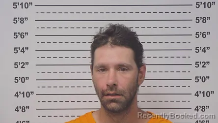 Mugshot of Michael Riester booked in Macoupin County, Illinois on October 8, 2026