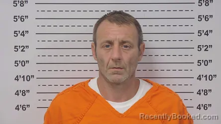 Mugshot of Trevor Anderson booked in Macoupin County, Illinois on October 9, 2026