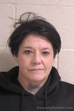 Mugshot of Keri Petras booked in Madison County, Illinois on October 1, 2026