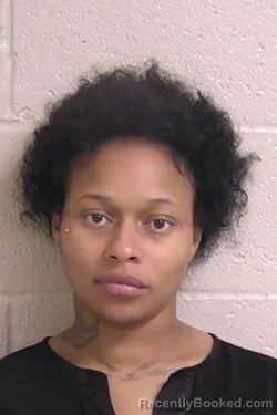Mugshot of TATYANA ADAMS booked in Madison County, Illinois on April 27, 2026