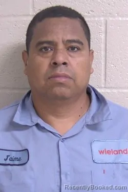 Mugshot of Jose Segovia-Roman booked in Madison County, Illinois on August 17, 2026