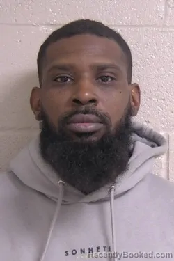 Mugshot of JARRETT TELFORD booked in Madison County, Illinois on April 26, 2026