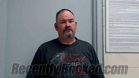 Booking photo from Monroe County, Illinois