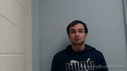 Mugshot of KALEB M HUGGER booked in Monroe County, Illinois on March 24, 2026