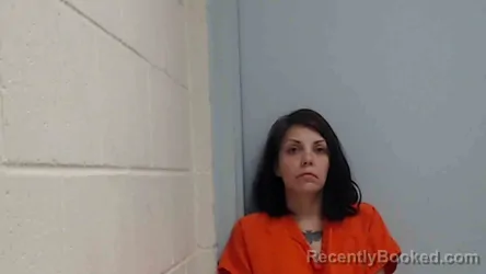 Mugshot of AUTUMN NICOLE OSBURG booked in Monroe County, Illinois on March 27, 2026