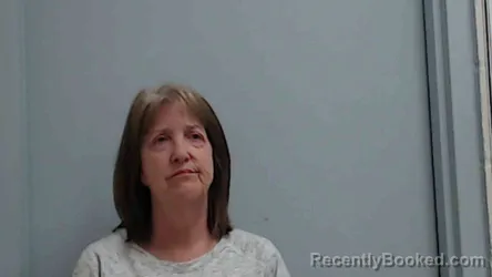 Mugshot of Karen Perjak booked in Monroe County, Illinois on October 23, 2026