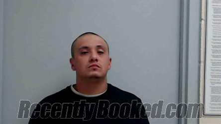 Booking photo from Monroe County, Illinois