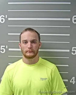 Mugshot of TANNER LOUIS WOLFF booked in Montgomery County, Illinois on April 25, 2026