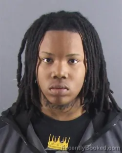 Mugshot of SHAWNTONIO D BROWN booked in Peoria County, Illinois on April 13, 2026