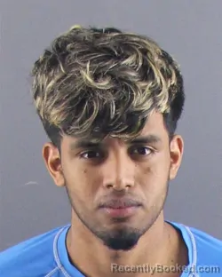 Mugshot of Yester Orellana Rivera booked in Peoria County, Illinois on April 14, 2026