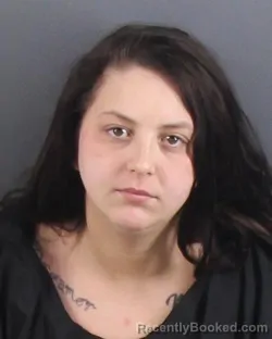 Mugshot of ASHLEY A SAUNDERS booked in Peoria County, Illinois on April 17, 2026