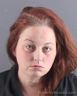 Mugshot of AMBER BURKHARDT-RAY booked in Peoria County, Illinois on April 20, 2026