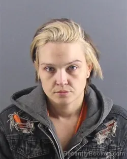 Mugshot of SARA THOMAS booked in Peoria County, Illinois on June 21, 2026