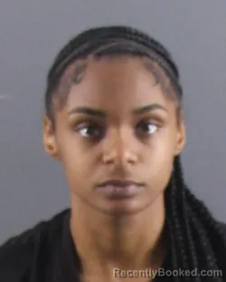 Mugshot of DEJA J LEMON booked in Peoria County, Illinois on July 6, 2026