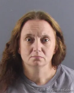 Mugshot of Nicole Marie Vandusen booked in Peoria County, Illinois on August 18, 2026