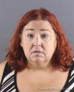 Mugshot of Kristen A Ferguson booked in Peoria County, Illinois on September 8, 2026