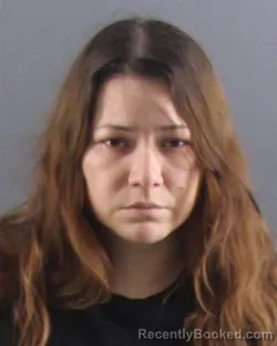 Mugshot of Suyapa Massiel Carranza Ramirez booked in Peoria County, Illinois on September 9, 2026