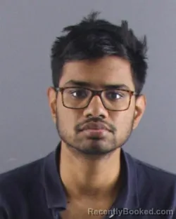Mugshot of Suriya Ram Mohan booked in Peoria County, Illinois on September 12, 2026