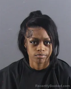 Mugshot of Ameera K Moore booked in Peoria County, Illinois on October 24, 2026