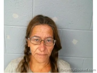 Mugshot of Heather Easton booked in Perry County, Illinois on August 6, 2026