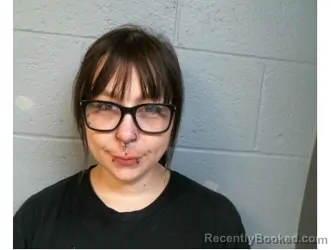 Mugshot of Brittany Hunt booked in Perry County, Illinois on March 30, 2026