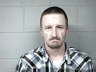 Mugshot of Cory Hitt booked in Perry County, Illinois on October 19, 2026
