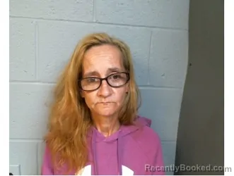 Mugshot of Angela Presswood booked in Perry County, Illinois on April 3, 2026