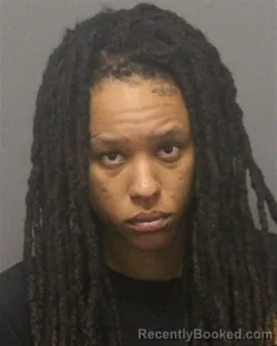 Mugshot of Alecia Jonae Bailey booked in Guilford County, North Carolina on October 6, 2026