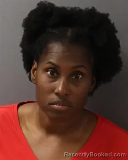 Mugshot of Avia Rochelle Ellerbe booked in Guilford County, North Carolina on August 27, 2026