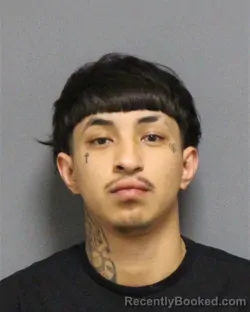 Mugshot of ANGEL GUADALUPE FLORES MARTINEZ booked in Guilford County, North Carolina on March 25, 2026