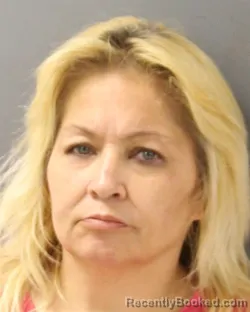 Mugshot of ANGELA ALINE HULIN booked in Guilford County, North Carolina on April 1, 2026