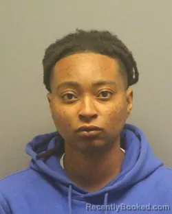 Mugshot of ARMANI CHANEL JOHNSON booked in Guilford County, North Carolina on March 24, 2026