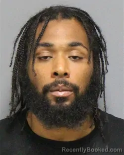 Mugshot of ANTON JAMAL MORRISON booked in Guilford County, North Carolina on March 12, 2026