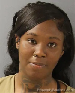 Mugshot of ADREANNA TALAYA MILLER booked in Guilford County, North Carolina on April 1, 2026