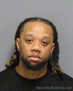Mugshot of Aurelio Amalik Ottey booked in Guilford County, North Carolina on August 20, 2026