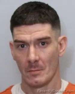 Mugshot of ANDREW JAMES SHROYER booked in Guilford County, North Carolina on March 26, 2026