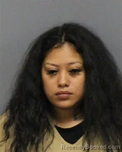 Mugshot of Alma Yuridia Velasco Infante booked in Guilford County, North Carolina on September 7, 2026