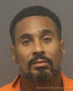 Mugshot of Brandon Lamont Booker booked in Guilford County, North Carolina on August 26, 2026