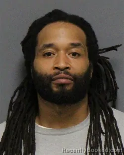 Mugshot of BRANDON HARRIS booked in Guilford County, North Carolina on March 22, 2026