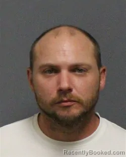 Mugshot of Brian Christopher Hanshaw booked in Guilford County, North Carolina on August 21, 2026