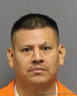 Mugshot of Benito Martinez-Santiago booked in Guilford County, North Carolina on August 29, 2026