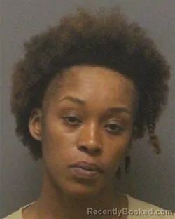 Mugshot of BRIANNA ZHANE MOORE booked in Guilford County, North Carolina on August 5, 2026