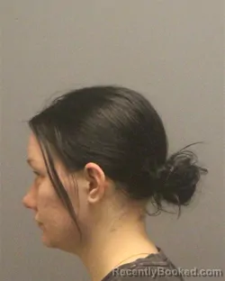 Mugshot of CAITLIN BLUE ATKINS booked in Guilford County, North Carolina on March 21, 2026