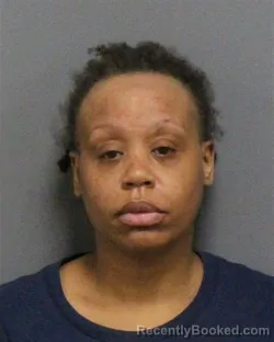 Mugshot of Christina Yvette Brown booked in Guilford County, North Carolina on August 22, 2026