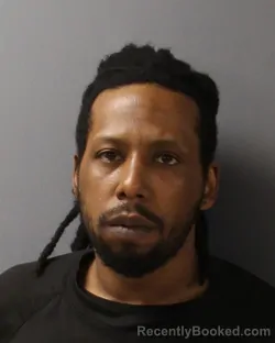 Mugshot of Cartrel Jamal Green booked in Guilford County, North Carolina on August 21, 2026