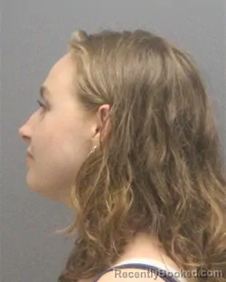 Mugshot of Carly Anne Maness booked in Guilford County, North Carolina on September 5, 2026