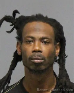 Mugshot of CHARLES ALLEN MYREE-MONTGOMERY booked in Guilford County, North Carolina on March 20, 2026