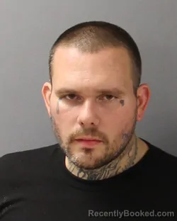 Mugshot of Cody Lee Morgan booked in Guilford County, North Carolina on August 19, 2026