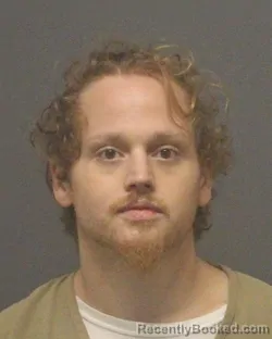 Mugshot of CALEB JORDAN RICHARDS booked in Guilford County, North Carolina on July 13, 2026